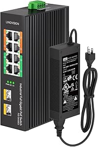 LINOVISION POE-SW508G 8-Port Industrial Gigabit POE++ Switch Review