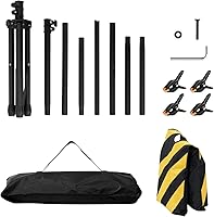 CludPark 6.5x3.2ft T-Shape Backdrop Stand — image 7