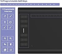 Huion Inspiroy H1060P Graphics Drawing Tablet — image 2