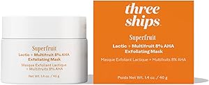 Three Ships Superfruit Lactic + Multifruit 8% AHA Exfoliating Mask 1.4 oz Review