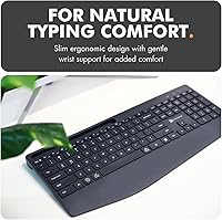 X9 Quiet Wireless Keyboard and Mouse Combo — image 4