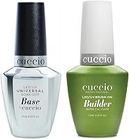Cuccio LED/UV Universal Base Soak-Off & Brush-On Builder Duo Set 0.43oz — image 1