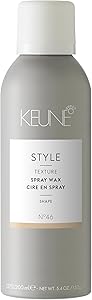 Keune Style Spray Wax 6.1oz Review
