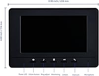 AMOCAM V70H-M4 Wired Video Intercom System, 7-Inch Monitor — image 5