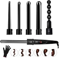 MENQANG 6-in-1 Curling Iron Wand Set — image 1