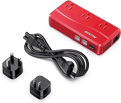 BESTEK MRJ201GU Universal Travel Adapter 220V to 110V Converter