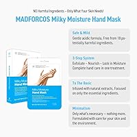 MADFORCOS Milky Moisture Hand Mask – 5 Pairs — image 3