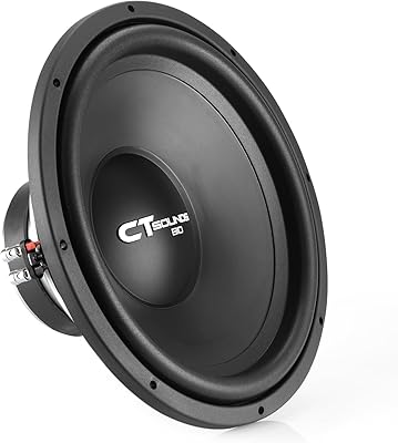 CT Sounds Bio 15” Dual 4-Ohm Car Subwoofer