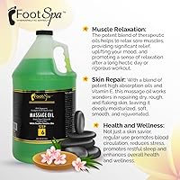 FootSpa Massage Oil Eucalyptus Extract 128 Oz — image 5