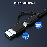 Cenmate Dual Bay Hard Drive Docking Station with Offline Clone 18TB Support — image 6