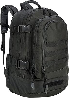 Greencity Laptop Backpack Tactical 3-Day Expandable Bug Out Bag 64L