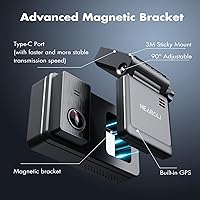 HEABOLI HP88 4K Dual Dash Cam Front and Rear — image 5