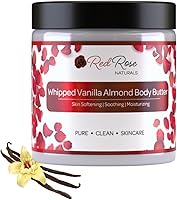 Red Rose Naturals Whipped Body Butter, Vanilla Almond, 8oz — image 2