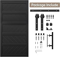 JUBEST 42″ x 84″ Barn Door Sliding Kit — image 8