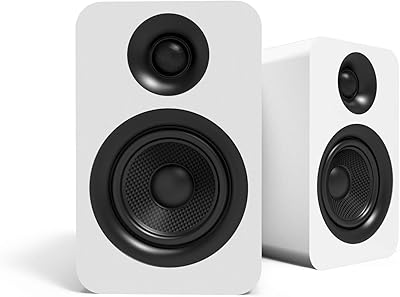Kanto YU Passive 4″ Bookshelf Speakers (YUP4W)