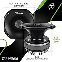 Timpano TPT-DH2000 2″ Compression Driver + Slim Horn — image 4