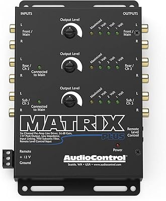 AudioControl Matrix Plus Six Channel Line Driver