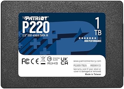 Patriot Memory P220 1TB Internal SSD