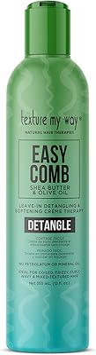 Texture My Way Easy Comb Leave-In Hair Detangler & Softening Crème, 12oz