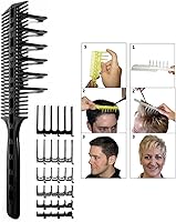 CombPal Scissor Clipper Over Comb Hair Cutting Tool - Black — image 2