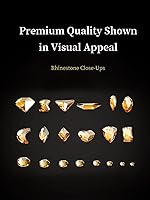 AMLAVIFISH Gold Rhinestones Kit, 6080 Pcs — image 2