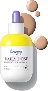 Supergoop! Daily Dose Bioretinol + Mineral SPF 40, 1 fl oz Review