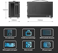 KXRORS S300 Mini-ITX Gaming PC Case — image 9