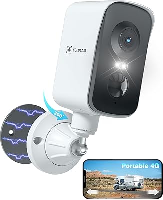 COCOCAM 4G Portable Magnetic Security Camera