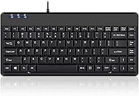 Perixx PERIBOARD-409H Mini Keyboard with USB Hubs — image 1