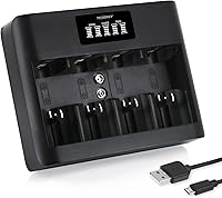 Tenergy TN486U 5-Bay Universal Battery Charger — image 1