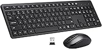 Harburfine Wireless Keyboard and Mouse Combo — image 1