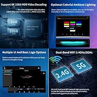 Kaskawise 13.3″ Android 11 Car Headrest Video Players — image 7