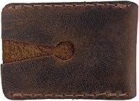 Hide & Drink Leather Double Edge Safety Razor Head Protective Sheath - Bourbon Brown — image 3