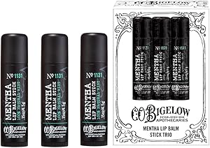 C.O. Bigelow Mentha Lip Balm Stick, 3-Pack Review
