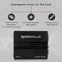 Rockville RVT-1 2-Channel Car Amplifier — image 2