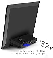 Aluratek 8″ Slim Digital Photo Frame — image 5
