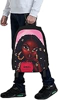 Waykales Black Girl Backpack 17 Inch Laptop Backpack — image 8