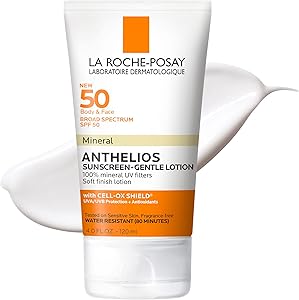 La Roche-Posay Anthelios Mineral Sunscreen SPF 50 Gentle Lotion 5.12oz Review