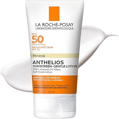La Roche-Posay Anthelios Mineral Sunscreen SPF 50 Gentle Lotion 5.12oz