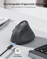 Acer Ergonomic Vertical Wireless Mouse — image 4