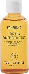 Youth To The People Kombucha + 10% AHA Power Exfoliant 4 fl oz Review