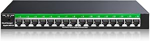 STEAMEMO 16-Port Gigabit Ethernet Switch