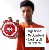 REUZEL Red Pomade, Medium Hold, 4oz — image 6