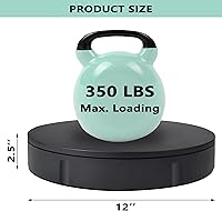 Prolee 360 Degree Rotating Turntable 12 Inch, 350lbs Capacity — image 5