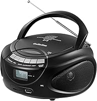 Gelielim Portable CD Player Boombox with Bluetooth, AM/FM Radio, and USB/SD Inputs — image 1