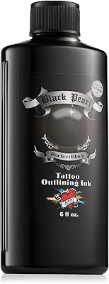 Millennium Mom's Tattoo Ink Black Pearl Outlining Ink 6 oz