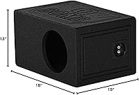 Q Power QBOMB8VL-SINGLE 8″ Side Ported Subwoofer Enclosure — image 6