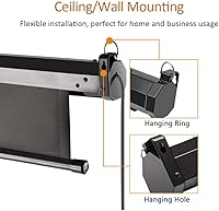 ZUEDA 120-inch Motorized Projector Screen — image 4