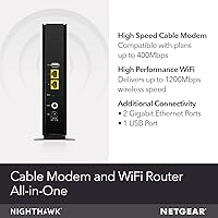 NETGEAR C6230 Cable Modem with WiFi Router — image 2