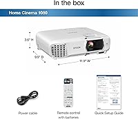 Epson Home Cinema 1080 Projector — image 5